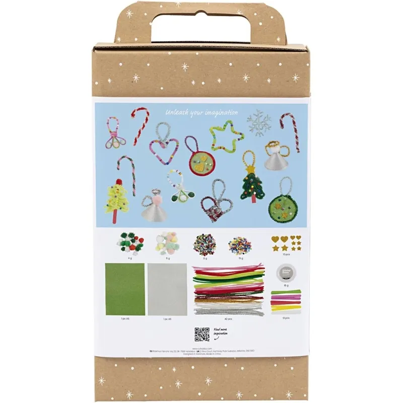 Kreativ Mix Bunte Weihnachten, Weihnachtsfiguren, Sortierte Farben, 1 Pck