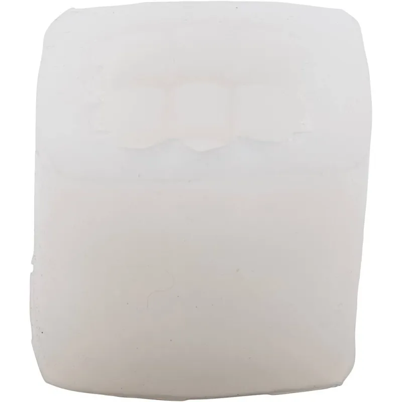 Silikonform, Quadrat mit Seifenblasen, H 5 cm, D 6 cm, B 6 cm, 1 Stk/ 1 Pck