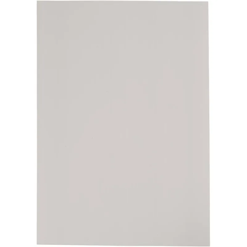 Linoldruck-Platte, A4, Blatt 21x29,7 cm, Hellgrau, 1 Stk
