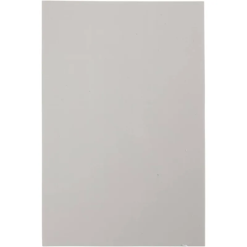Linoldruck-Platte, Blatt 10x15 cm, Hellgrau, 180 g, 1 Stk
