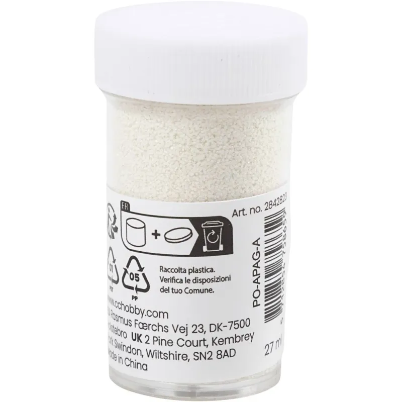 Bio Sparkles, Weiß, 27 ml, 15 g/ 1 Dose