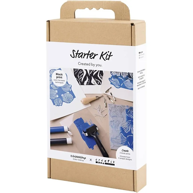 Starter Kreativ Set Druckgrafik, 1 Pck