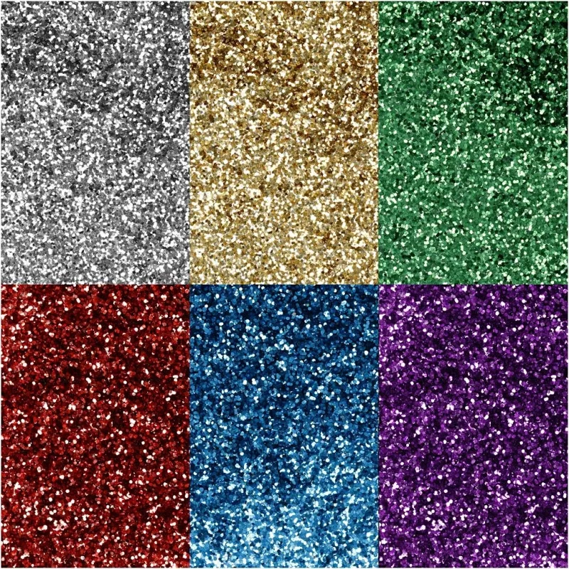 Bio Sparkles, Sortierte Farben, 6x7 ml/ 1 Pck
