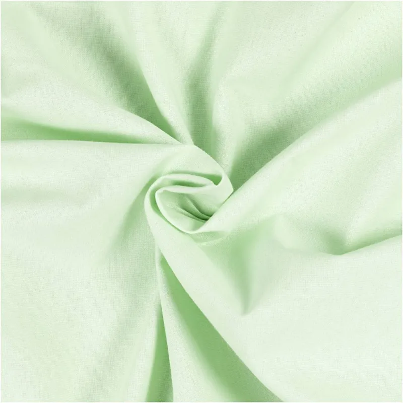 Stoff, B 145 cm, 140 g, Hellgrün, 2 m/ 1 Pck
