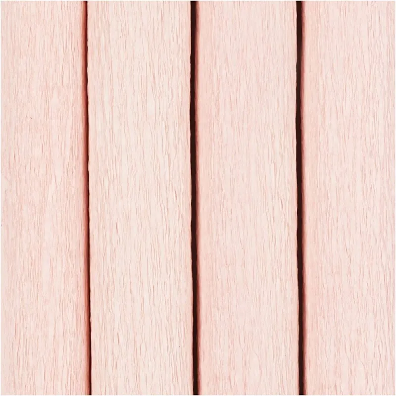Krepppapier, Blatt 25x60 cm, Kreppanteil: 180%, 105 g, Rosa mattiert, 4 Bl./ 1 Pck