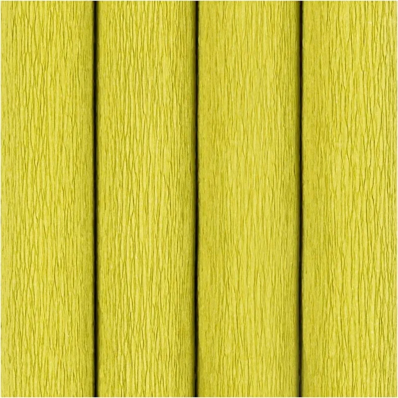 Krepppapier, Blatt 25x60 cm, Kreppanteil: 180%, 105 g, Hellgrün, 4 Bl./ 1 Pck