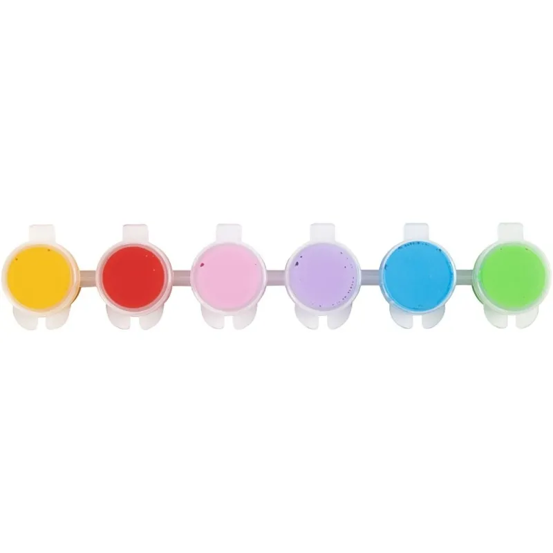 Hobbyfarbe Plus Color, Sort. Farben, 6x5 ml/ 1 Pck