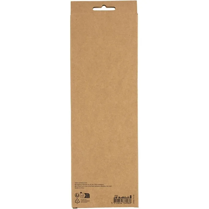 Pfeifenreiniger, L 30 cm, Dicke 6 mm, Natur, 25 Stk/ 1 Pck