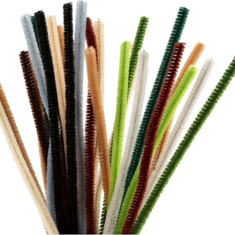 Pfeifenreiniger, L 30 cm, Dicke 6 mm, Natur, 25 Stk/ 1 Pck