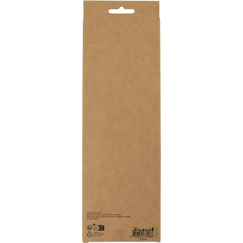 Pfeifenreiniger, L 30 cm, Dicke 6 mm, Orange, 50 Stk/ 1 Pck