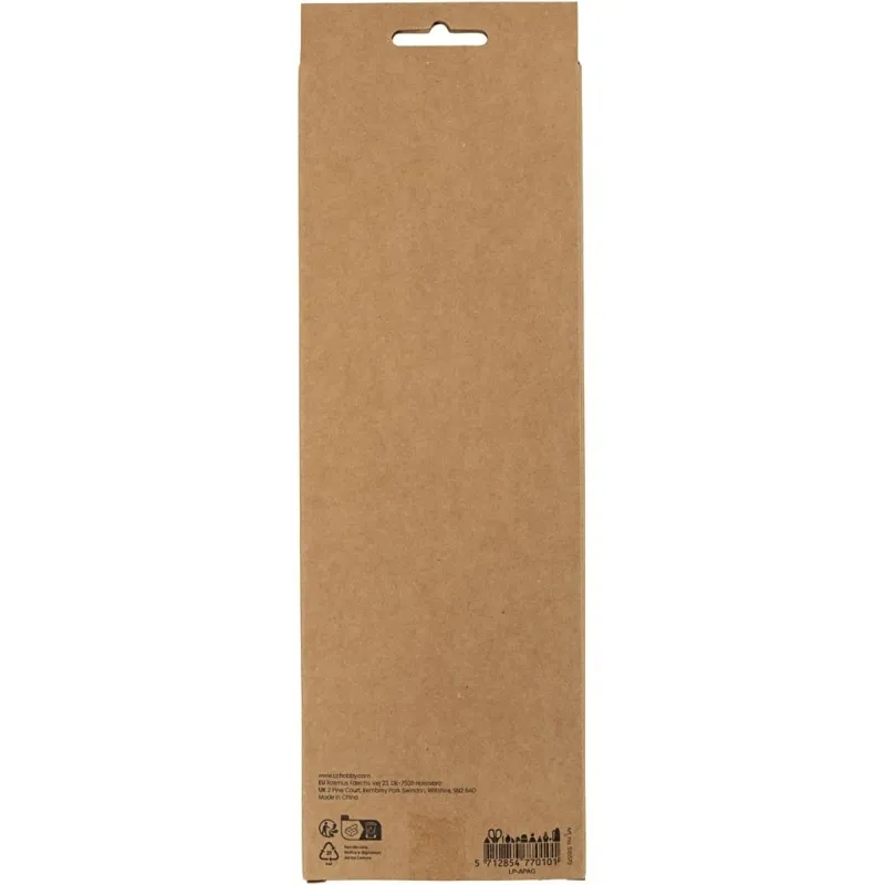 Pfeifenreiniger, L 30 cm, Dicke 6 mm, Beige, 50 Stk/ 1 Pck