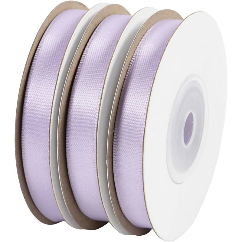 Satinband, B 10 mm, Flieder, 3x10 m/ 1 Rolle