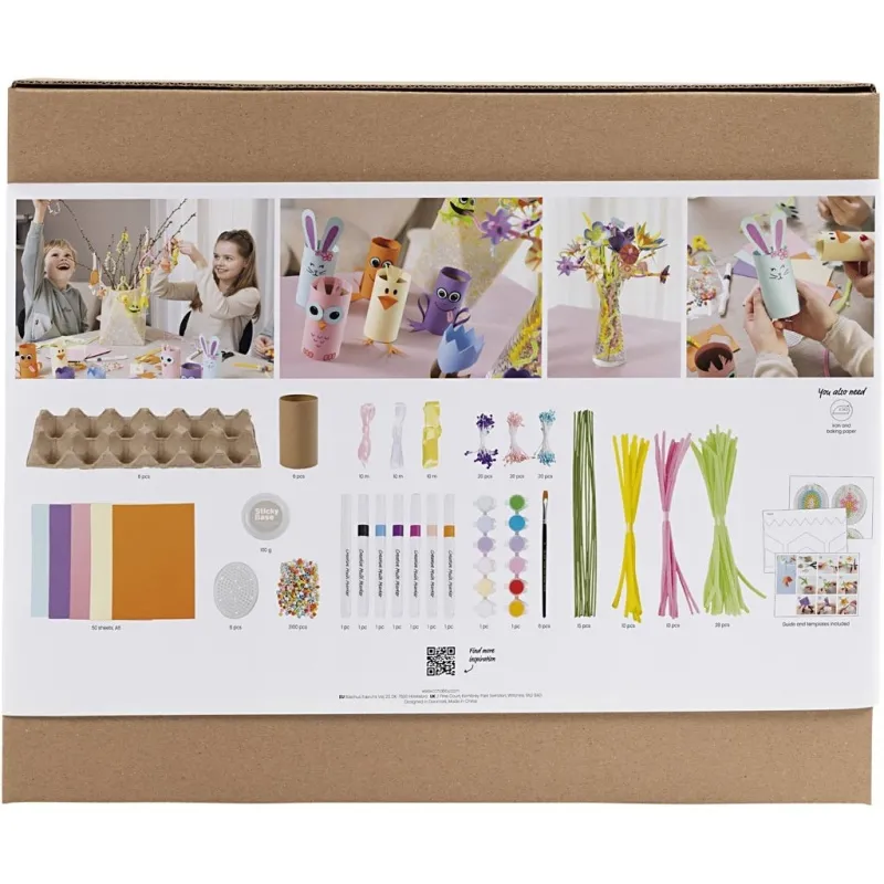 Gruppen-Kreativset Kreativer Frühling, Frühlingsfarben, 1 Pck