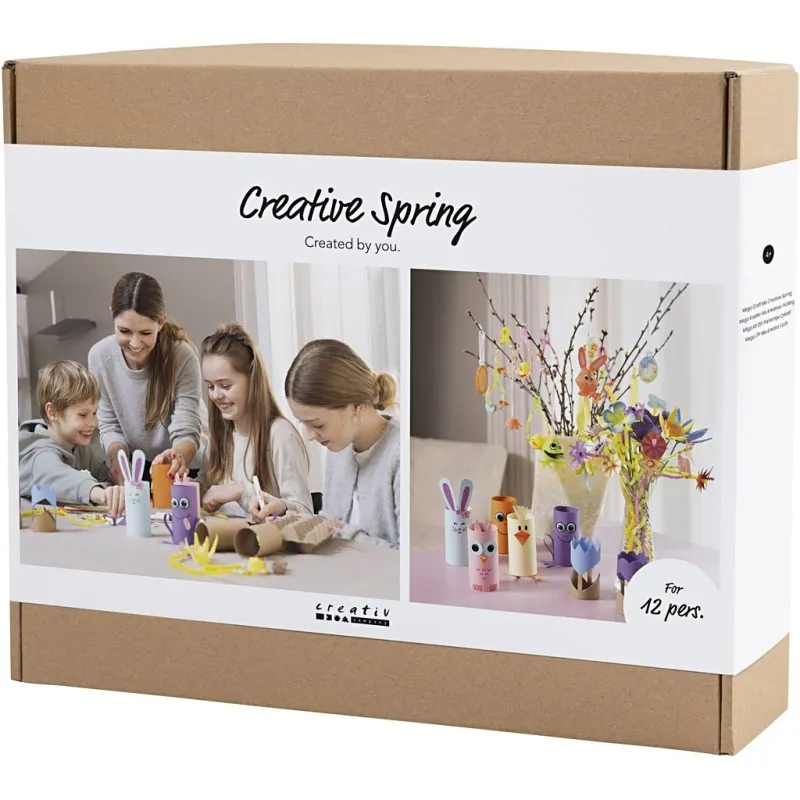 Gruppen-Kreativset Kreativer Frühling, Frühlingsfarben, 1 Pck