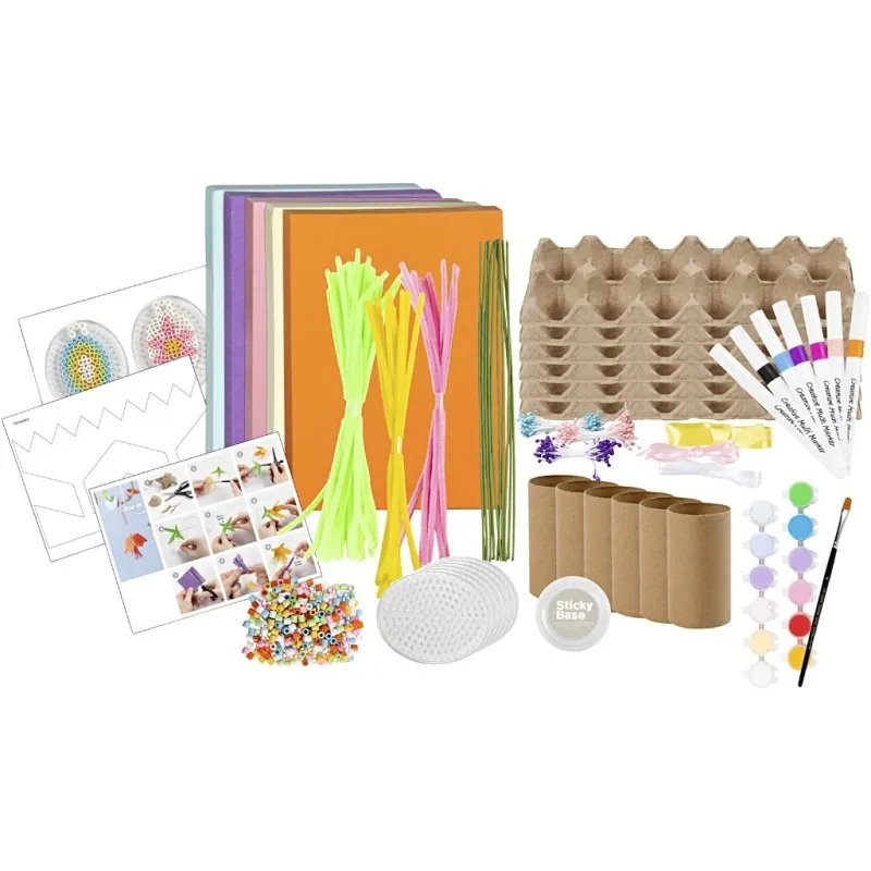 Gruppen-Kreativset Kreativer Frühling, Frühlingsfarben, 1 Pck