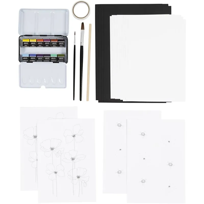 Kreativ Set Aquarell, 1 Pck