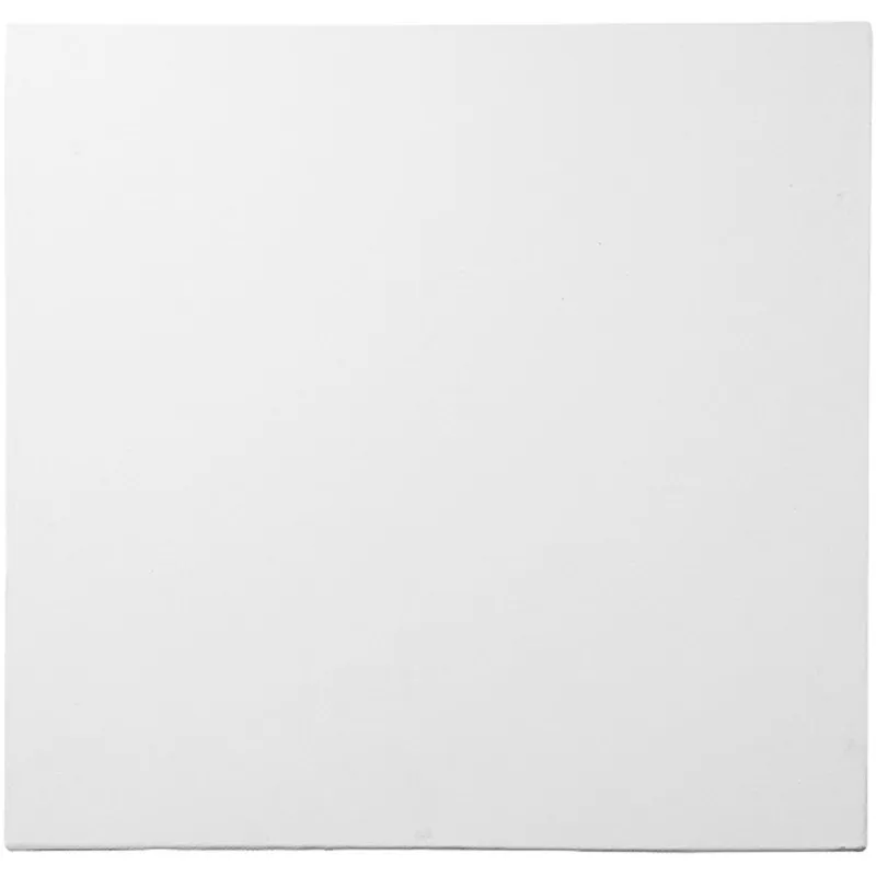 Leinwandplatte, Größe 20x20 cm, Dicke 3 mm, 280 g, Weiß, 10 Stk/ 1 Pck