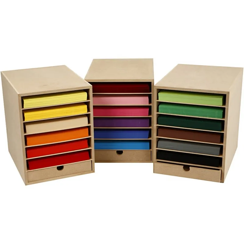 Ablage für Papier und Karton, H 31,5 cm, T 32 cm, B 24,3 cm, A4, 1 Stk