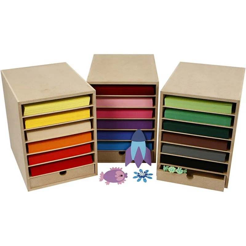 Ablage für Papier und Karton, H 31,5 cm, T 32 cm, B 24,3 cm, A4, 1 Stk