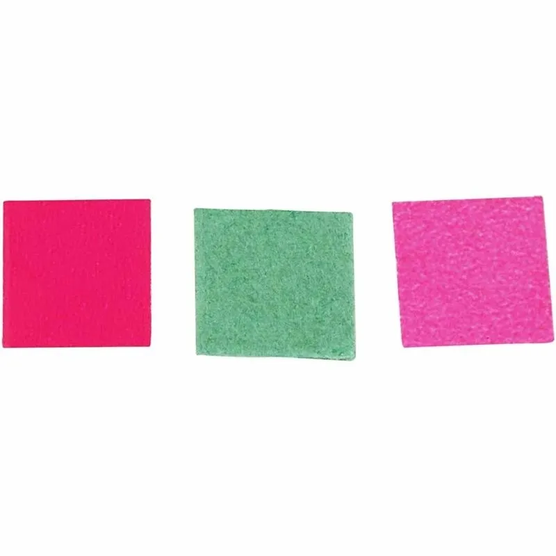 Karton-Mosaik, Quadrat, Größe 10x10 mm, ca. 10000 Stk, 180 g/ 1 Pck