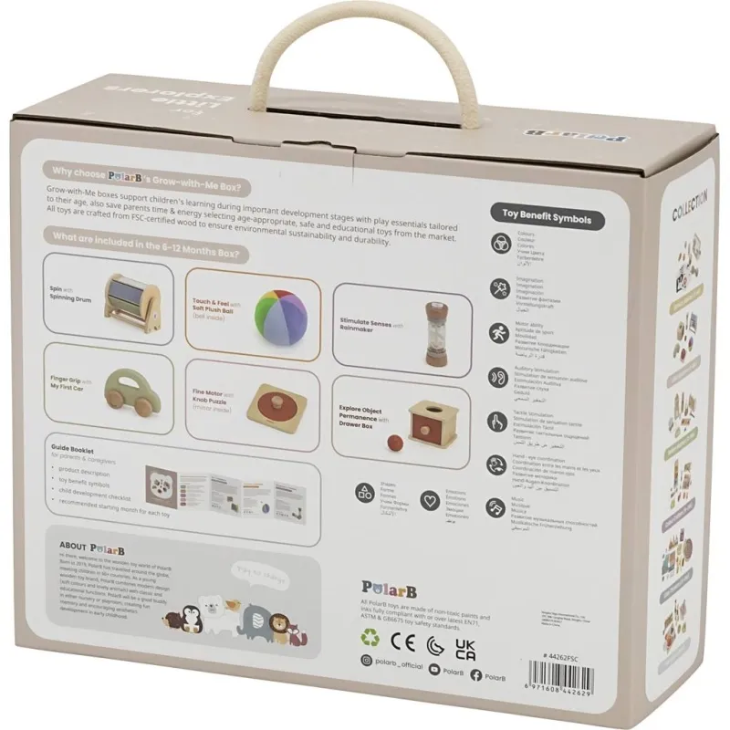 VIGA Grow-with-Me Box, Little Explorers, 1 Pck