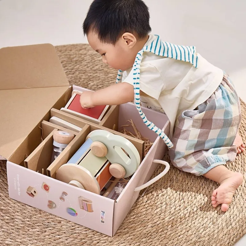 VIGA Grow-with-Me Box, Little Explorers, 1 Pck