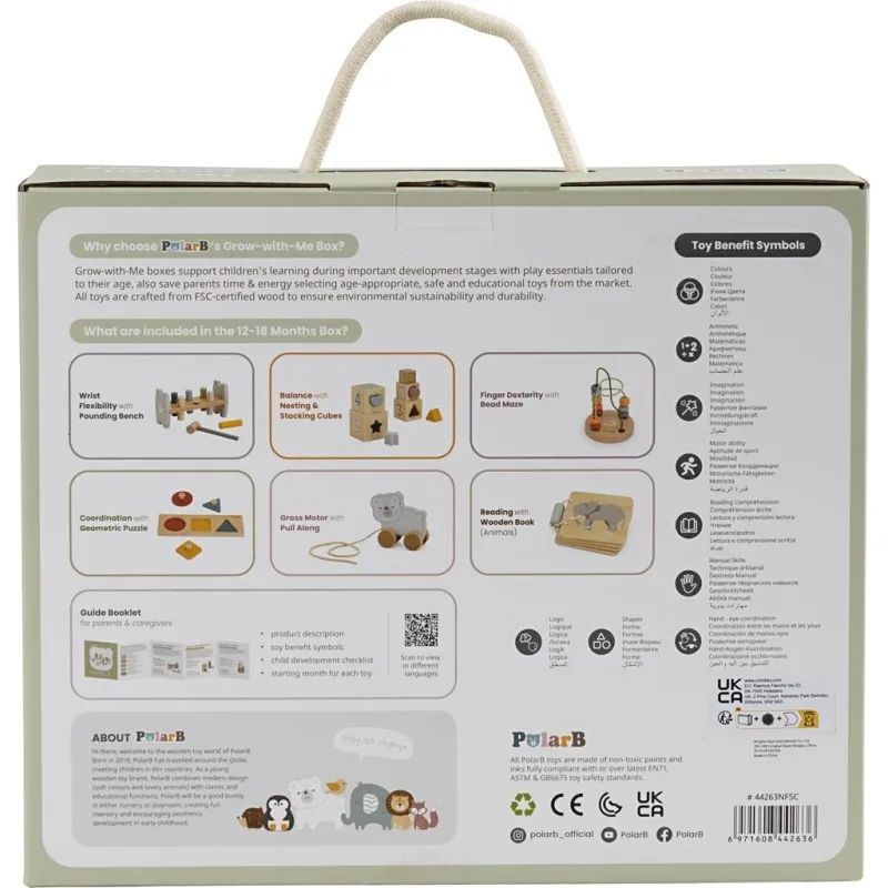VIGA Grow-with-Me Box, Motion Masters, 1 Pck