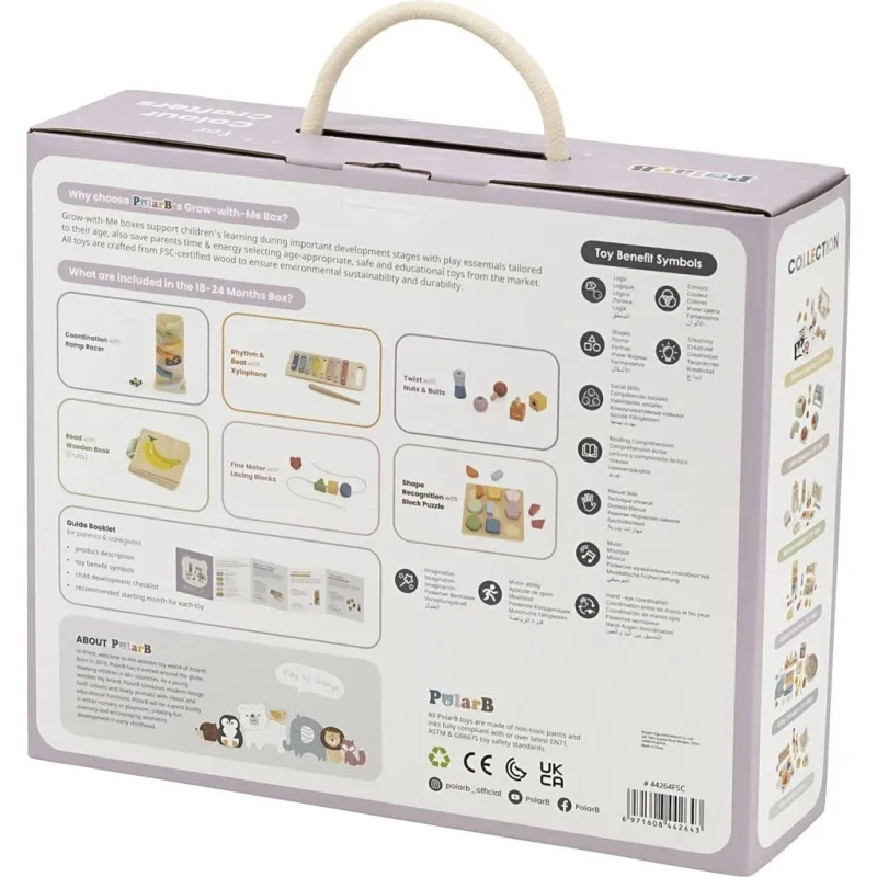 VIGA Grow-with-Me Box, Colour Crafters, 1 Pck