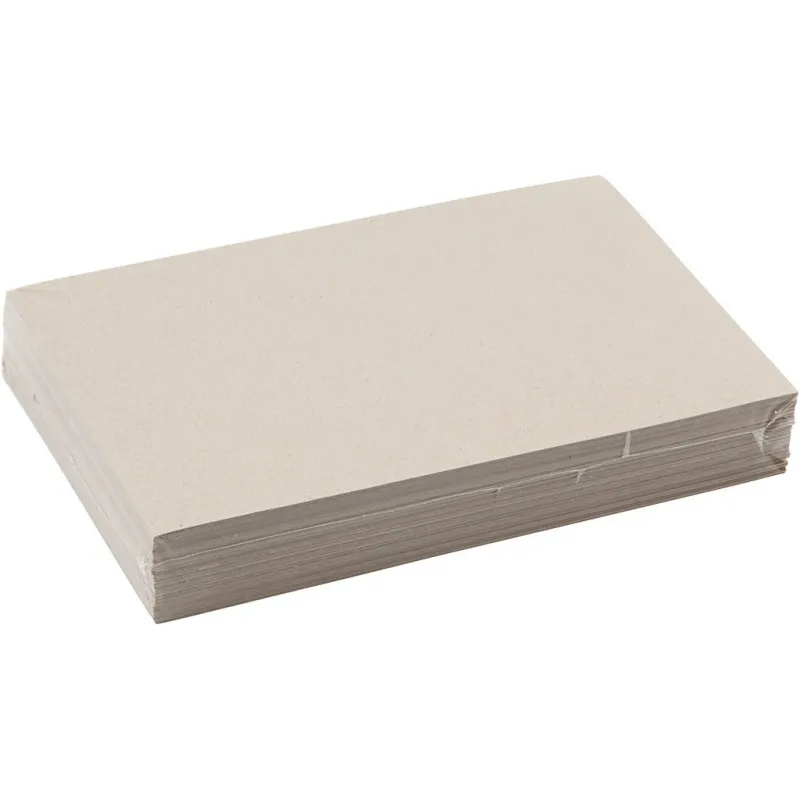 Recyclingkarton, A4, Blatt 210x297 mm, 225 g, Graubraun, 125 Bl./ 1 Pck