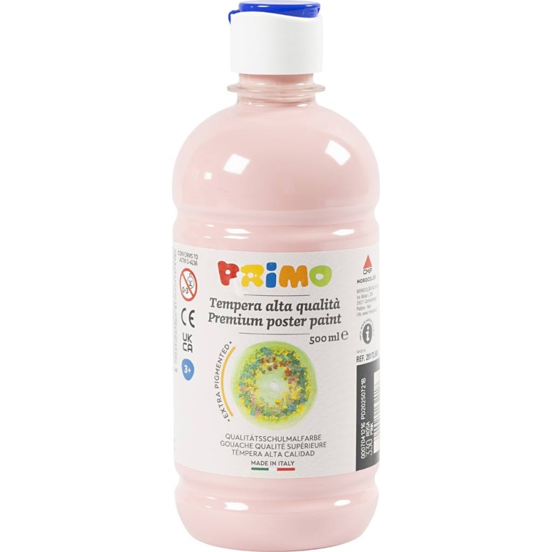 Temperafarbe Matt, Rosa, 500 ml/ 1 Fl.