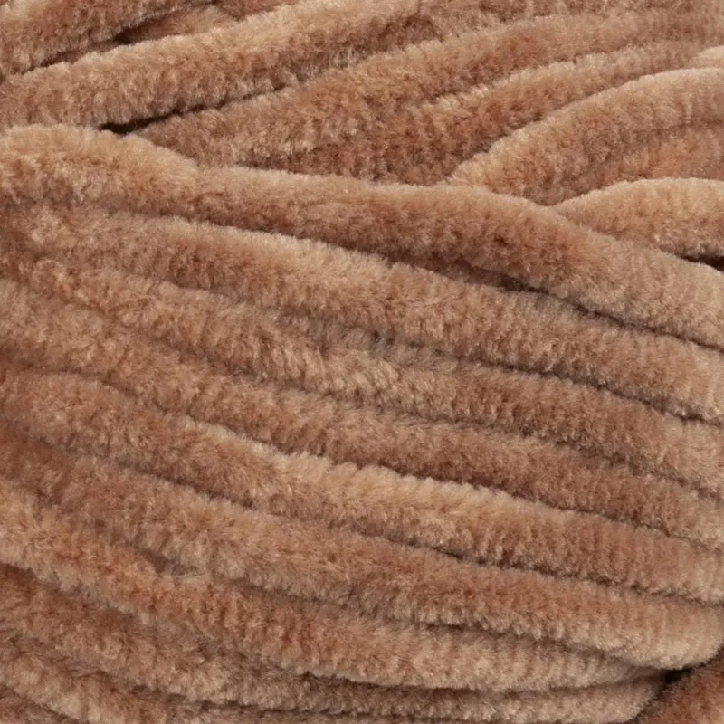 Veloursgarn, L 105 m, Nadel 5-6, Beige, 100 g/ 1 Knäuel