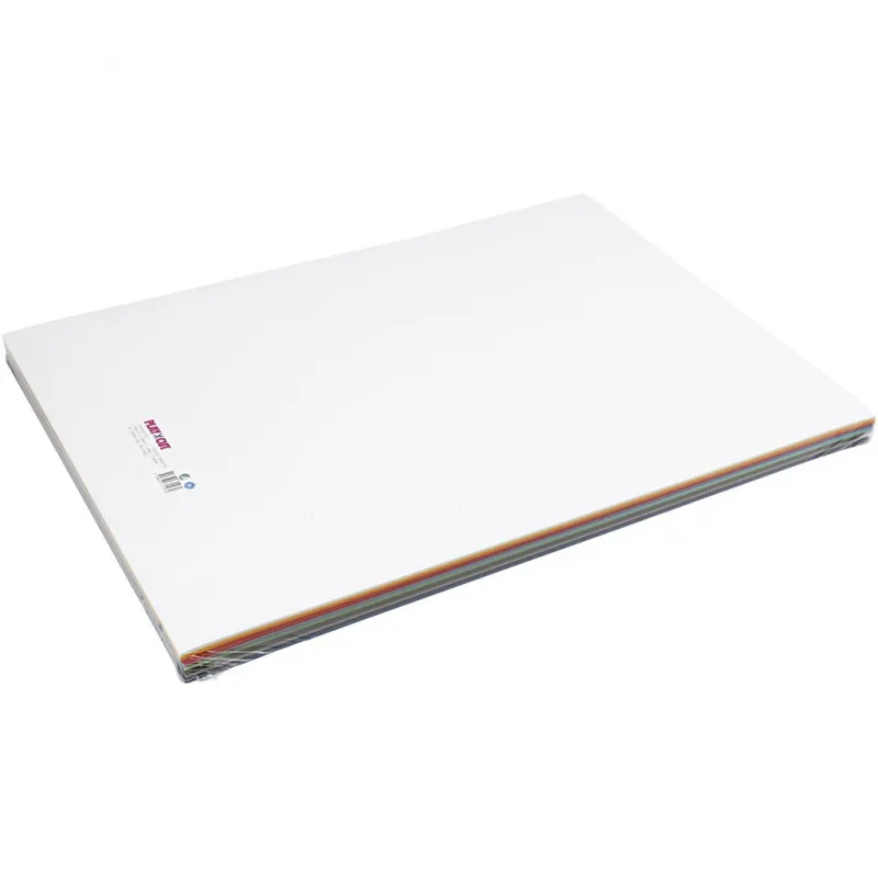 Farbkarton, A2, Blatt 420x594 mm, 180 g, Sortierte Farben, 120 Bl. sort./ 1 Pck