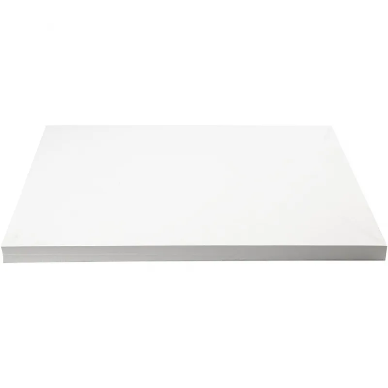 Karton, einfärbig, A2, Blatt 420x594 mm, 250 g, Weiß, 100 Bl./ 1 Pck