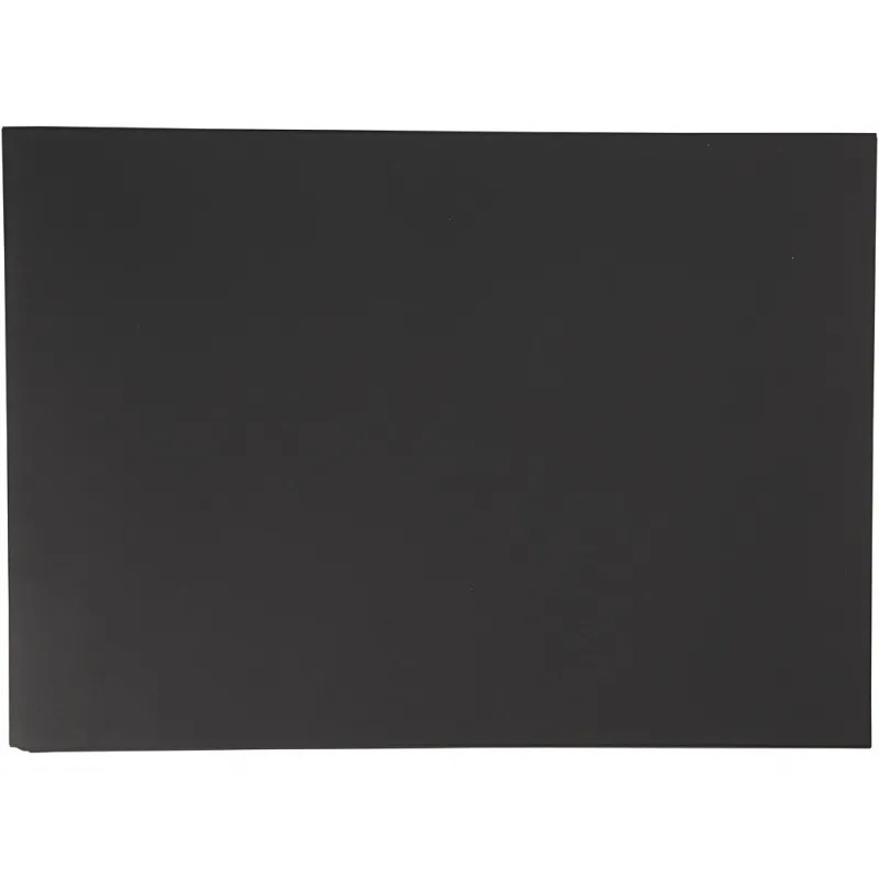 Karton, einfärbig, A3, Blatt 297x420 mm, 200 g, Schwarz, 100 Bl./ 1 Pck
