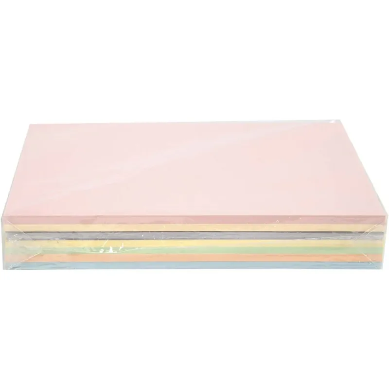 Pastellkarton, A4, Blatt 210x297 mm, 160 g, Pastellfarben, 210 Bl. sort./ 1 Pck