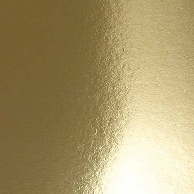 Metallic-Folienkarton, A2, Blatt 420x594 mm, 280 g, Gold, 10 Bl./ 1 Pck