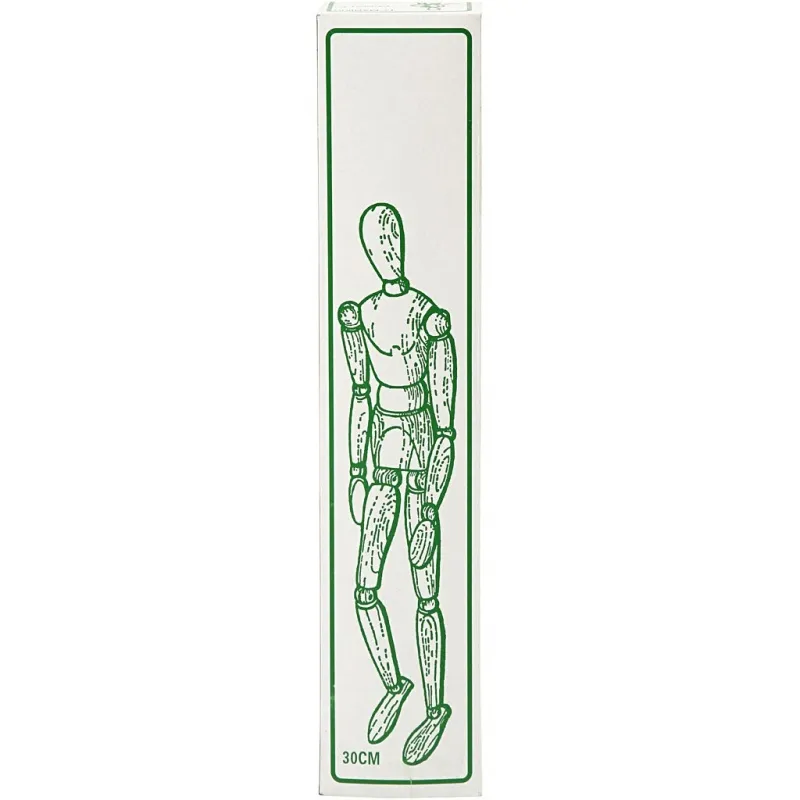 Gliederpuppe, Frau, H 30 cm, 1 Stk