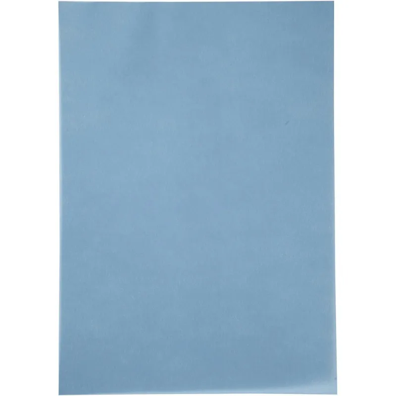 Pergamentpapier, A4, Blatt 210x297 mm, 100 g, Blau, 10 Bl./ 1 Pck