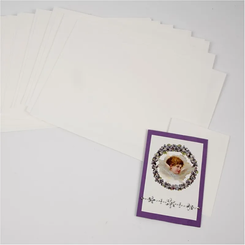 Party-Karte, A4, Blatt 210x297 mm, 135 g, Naturweiß, 25 Bl./ 1 Pck