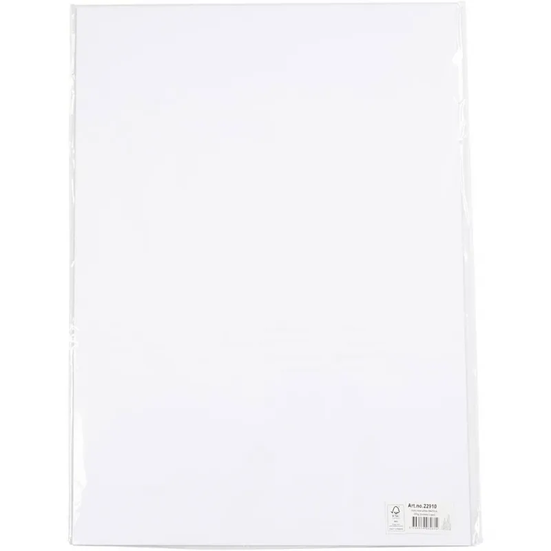 Karton, Blatt 50x70 cm, 270 g, Weiß, 10 Bl./ 1 Pck