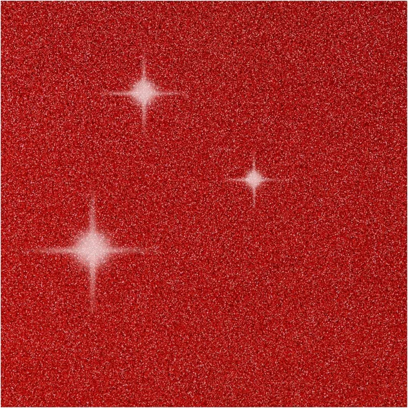 Karten & Kuverts, Kartengröße 10,5x15 cm, Umschlaggröße 11,5x16,5 cm, Glitter, 110+250 g, Rot, 4 Set/ 1 Pck