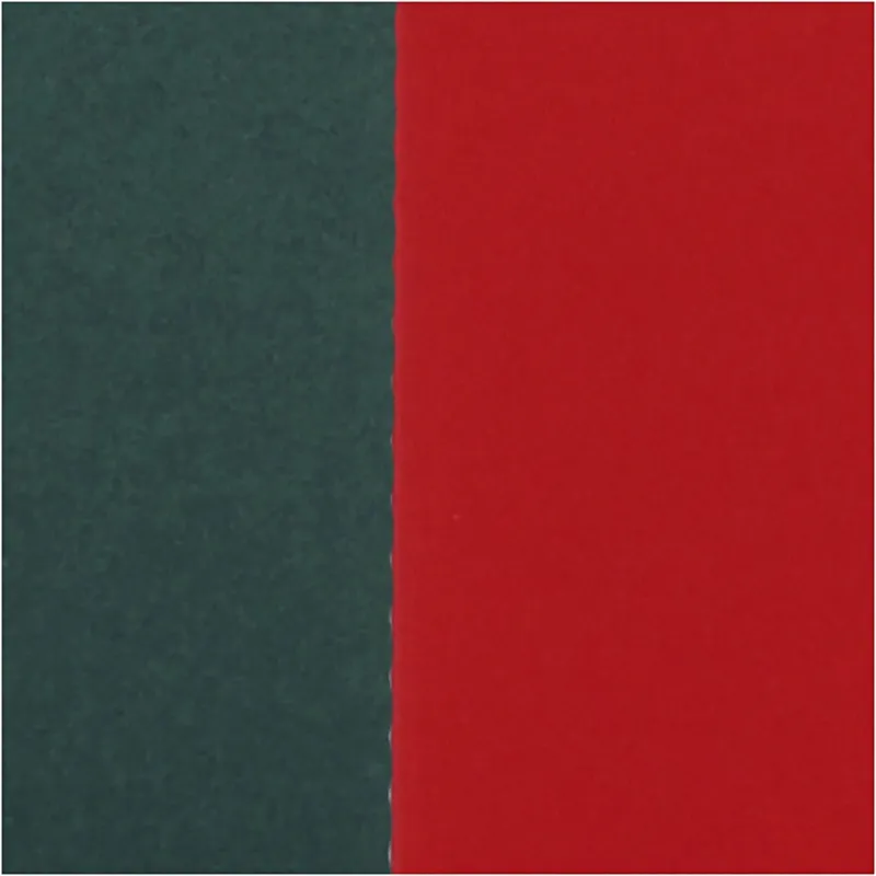 Karten & Kuverts, Kartengröße 10,5x15 cm, Umschlaggröße 11,5x16,5 cm, 110+230 g, Grün, Rot, 50 Set/ 1 Pck