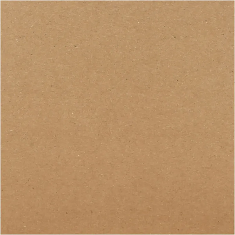 Karten & Kuverts, Kartengröße 15x15 cm, Umschlaggröße 16x16 cm, 120+240 g, Natur, 50 Set/ 1 Pck