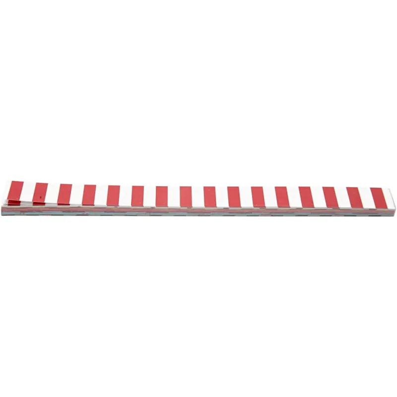 Papierketten, mit Muster, L 16 cm, B 15 mm, 2400 Stk/ 1 Pck