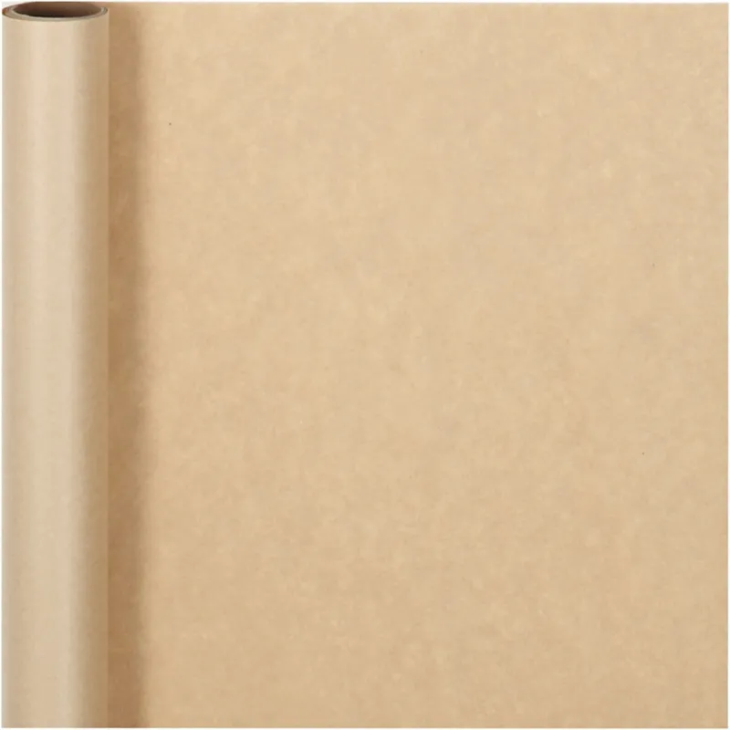 Geschenkpapier , B 50 cm, 60 g, Beige, 5 m/ 1 Rolle
