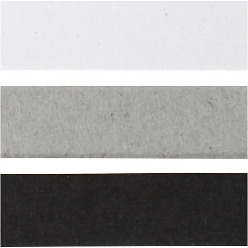 Quilling-Streifen, L 78 cm, B 5 mm, 120 g, Schwarz, Grau, Weiß, 100 Stk/ 1 Pck