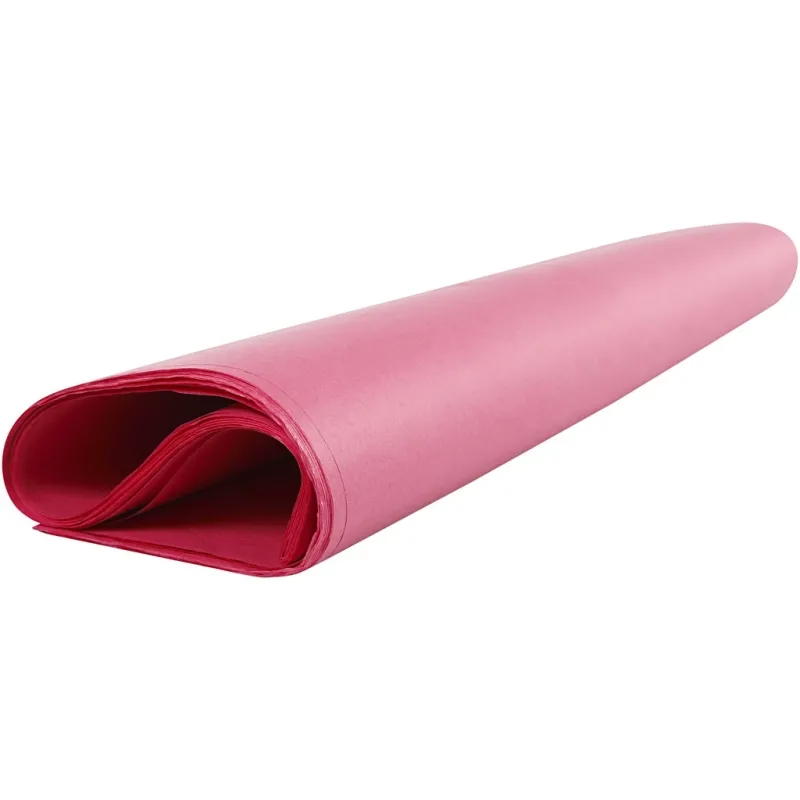 Seidenpapier, Blatt 50x70 cm, 17 g, Pink, 25 Bl./ 1 Pck