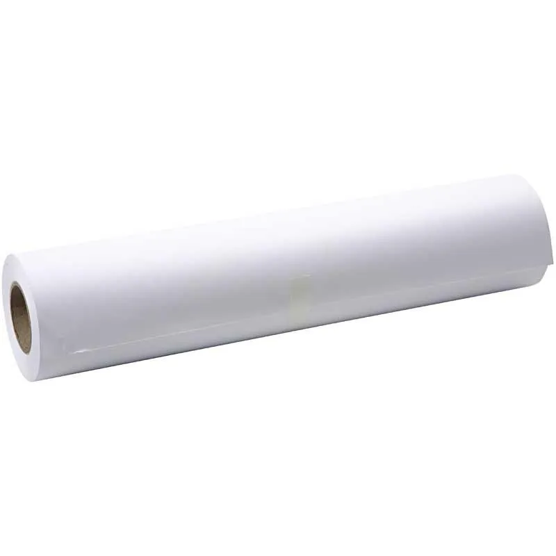 Zeichenpapier auf Rolle, B 42 cm, 80 g, Weiß, 50 m/ 1 Rolle