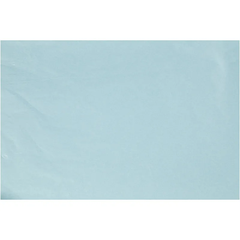 Seidenpapier, Blatt 50x70 cm, 17 g, Hellblau, 25 Bl./ 1 Pck