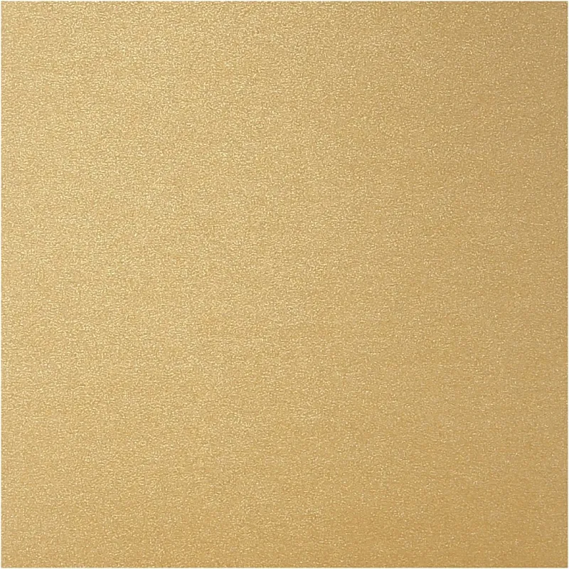 Perlmuttkarten & Kuverts, Kartengröße 10,5x15 cm, Umschlaggröße 11,5x16,5 cm, Gold, 10 Set/ 1 Pck
